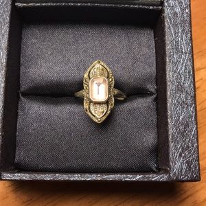 Pink Rose Quartz Ring